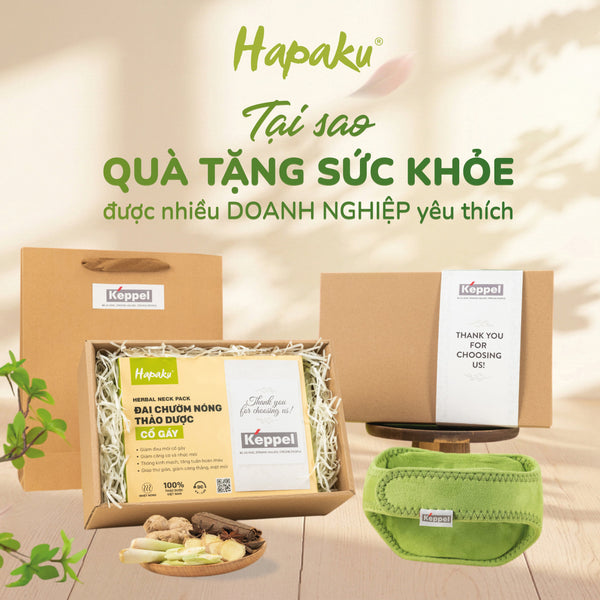 Tại sao Hapaku là món quà sức khỏe được nhiều doanh nghiệp yêu thích?