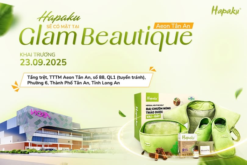 Hapaku đã có mặt tại Aeon Tân An - Long An