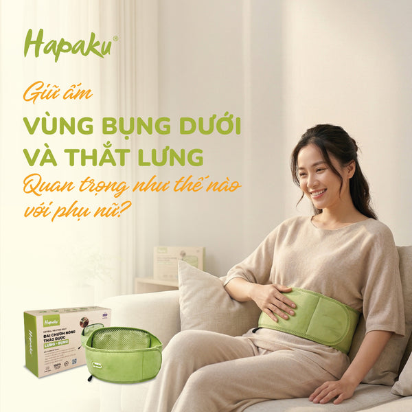 Giữ ấm vùng bụng dưới và thắt lưng quan trọng như thế nào với phụ nữ