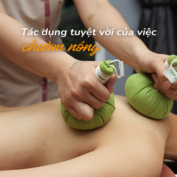 Những tác dụng tuyệt vời của việc chườm nóng