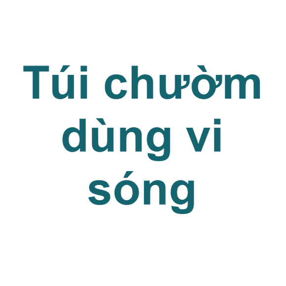 Túi chườm thảo dược làm nóng bằng lò vi sóng