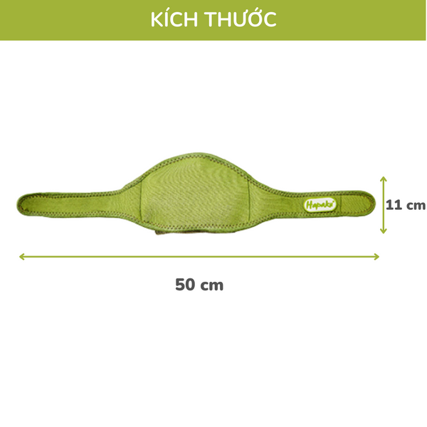 Hộp quà 20/10 Đai chườm thảo dược Cổ gáy Hapaku