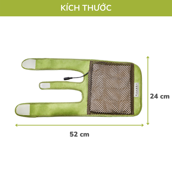 Tấm Thảo Dược Thay Thế Cho Đai Chườm Thảo Dược Đầu Gối - Làm Nóng Bằng Điện