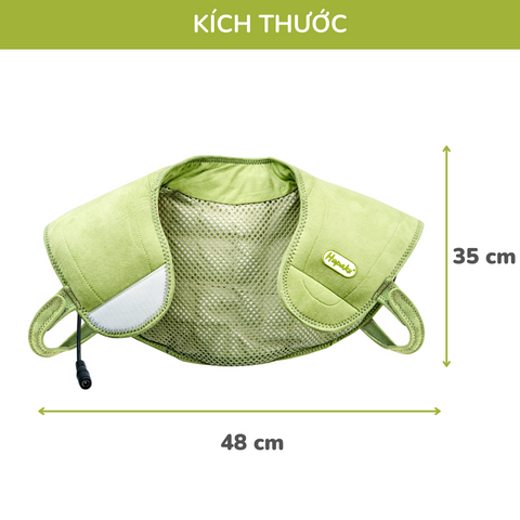 Tấm Thảo Dược Thay Thế Cho Đai Chườm Thảo Dược Vai Gáy Cổ - Làm Nóng Bằng Điện