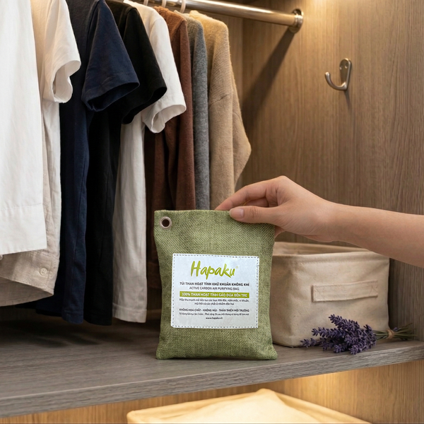 Túi Than Hoạt Tính Gáo Dừa Bến Tre - Túi 200G