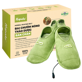 Đai Chườm Thảo Dược Bàn Chân Hapaku - Làm Nóng Bằng Điện