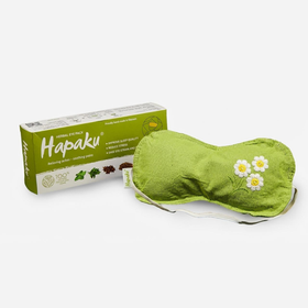 Túi chườm mắt thảo dược thêu hoa cúc- Làm Nóng Bằng Lò Vi Sóng