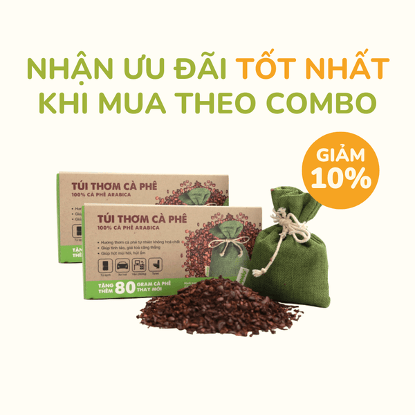 Túi thơm Cà phê Hapaku - 100% Cà phê Arabica nguyên chất