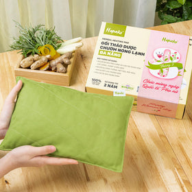 Hộp quà 8/3 Gối chườm thảo dược Hapaku