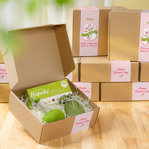 Set quà 8/3 thảo dược tự nhiên Hapaku