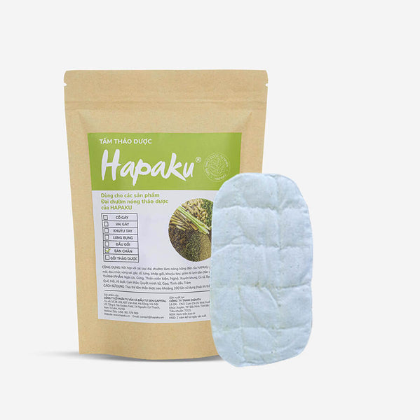 Tấm Thảo Dược Thay Thế Cho Đai Chườm Thảo Dược Bàn Chân - Làm Nóng Bằng Điện