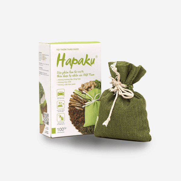 Túi thơm thảo dược tự nhiên Hapaku cho phòng ngủ, xe hơi, tủ quần áo