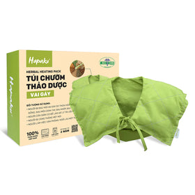 Túi Chườm Thảo Dược Vai Gáy Hapaku - Làm Nóng Bằng Lò Vi Sóng