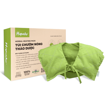 Túi Chườm Thảo Dược Vai Gáy Hapaku - Làm Nóng Bằng Lò Vi Sóng