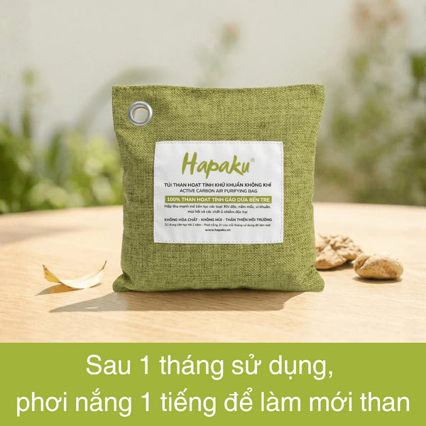 Túi Than Hoạt Tính Gáo Dừa Bến Tre - Túi 200G