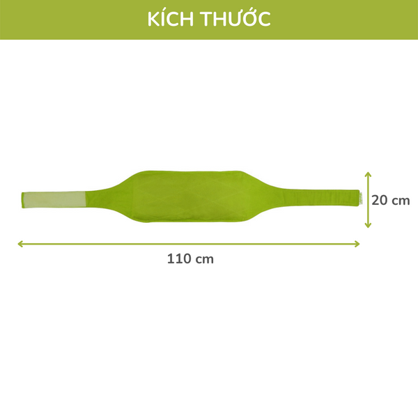 Túi Chườm Thảo Dược Lưng Bụng Hapaku - Làm Nóng Bằng Lò Vi Sóng