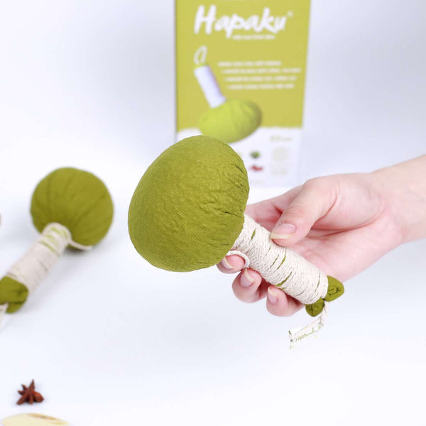 Bóng Mát Xa Thảo Dược Hapaku - Hộp 2 Quả 300G
