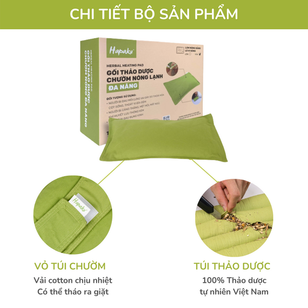 QUÀ TẶNG ĐẶC BIỆT - Gối thảo dược đa năng size vừa