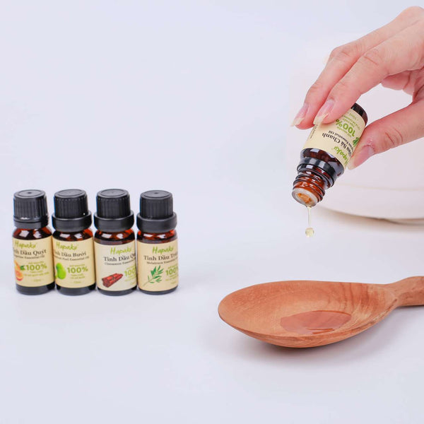 Combo 5 Lọ Tinh Dầu Tự Nhiên Nguyên Chất