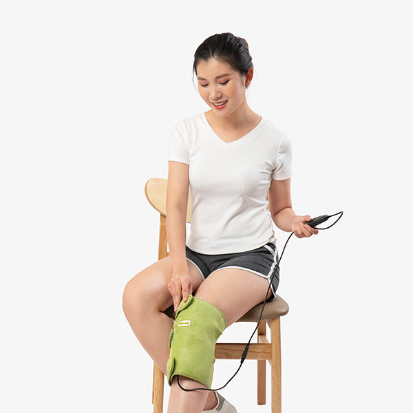 Combo 2 Đai chườm thảo dược Đầu gối - Làm nóng bằng điện