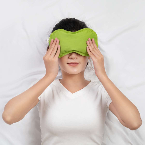 Túi Chườm Thảo Dược Mắt Hapaku - Làm Nóng Bằng Lò Vi Sóng