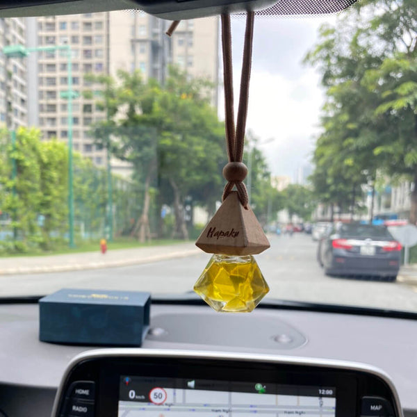 Set Tinh Dầu Treo Xe Hương Sả Chanh Tự Nhiên Nguyên Chất